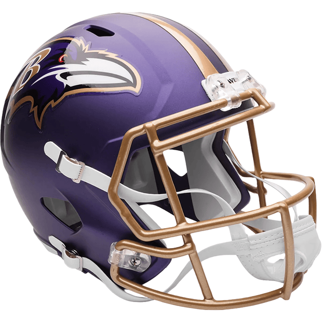 Baltimore Ravens 2026 On Field Alternate Riddell NFL Deluxe Replica Speed Full Size Helmet 1 - GT - Wholesale.com