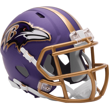 Baltimore Ravens 2026 On Field Alternate Riddell NFL Speed Mini Helmet 1 - GT - Wholesale.com