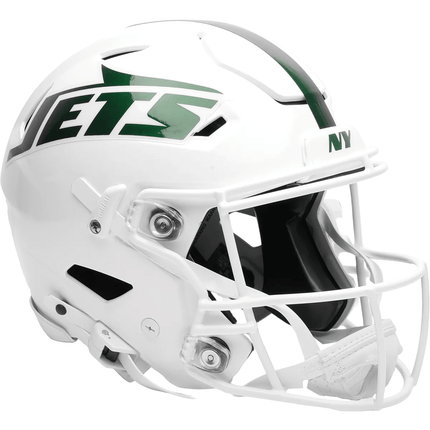 New York Jets White Out 2026 On Field Alternate Riddell NFL Authentic Speedflex Full Size Helmet - GT-Wholesale.com