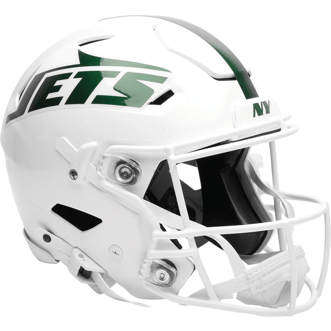 New York Jets White Out 2026 On Field Alternate Riddell NFL Authentic Speedflex Full Size Helmet - GT-Wholesale.com