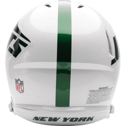 New York Jets White Out 2026 On Field Alternate Riddell NFL Authentic Speed Full Size Helmet - GT-Wholesale.com