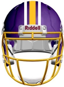 East Carolina Pirates Purple Throwback Riddell NCAA Speed Mini Helmet - GT - Wholesale.com