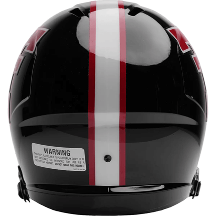 Texas Tech Red Raiders Black 2026 Riddell NCAA Deluxe Replica Speed Full Size Helmet - GT-Wholesale.com