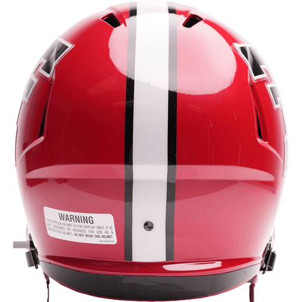 Texas Tech Red Raiders Red 2026 Riddell NCAA Deluxe Replica Speed Full Size Helmet - GT-Wholesale.com