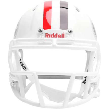Georgia Bulldogs White Riddell NCAA Speed Mini Helmet - GT-Wholesale.com