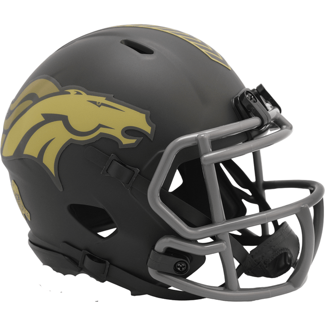 Denver Broncos 2025 Salute To Service Riddell NFL Speed Mini Helmet - GT - Wholesale.com