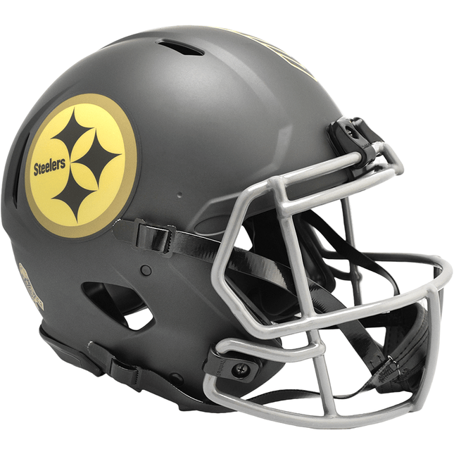 Pittsburgh Steelers 2025 Salute To Service Riddell NFL Speed Replica Helmet - GT - Wholesale.com