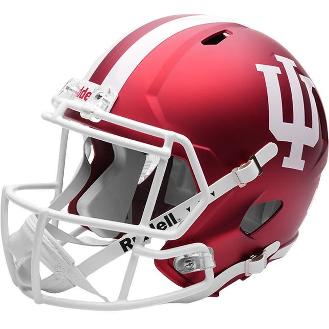 Indiana Hoosiers 2025 National Champion Riddell NCAA Deluxe Replica Speed Full Size Helmet