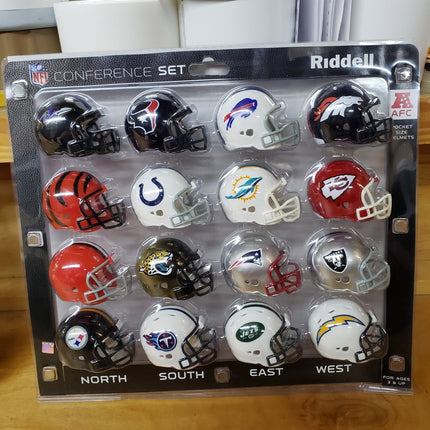 Riddell Conference Set NFL Pocket Size Helmet Set