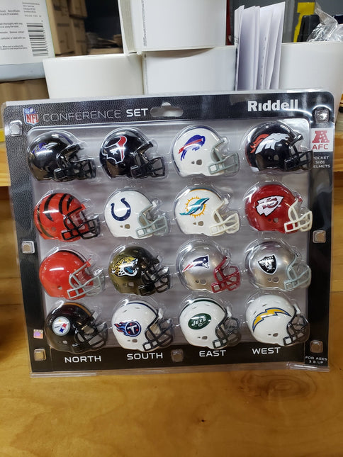 Riddell Conference Set NFL Pocket Size Helmet Set - GT - Wholesale.com
