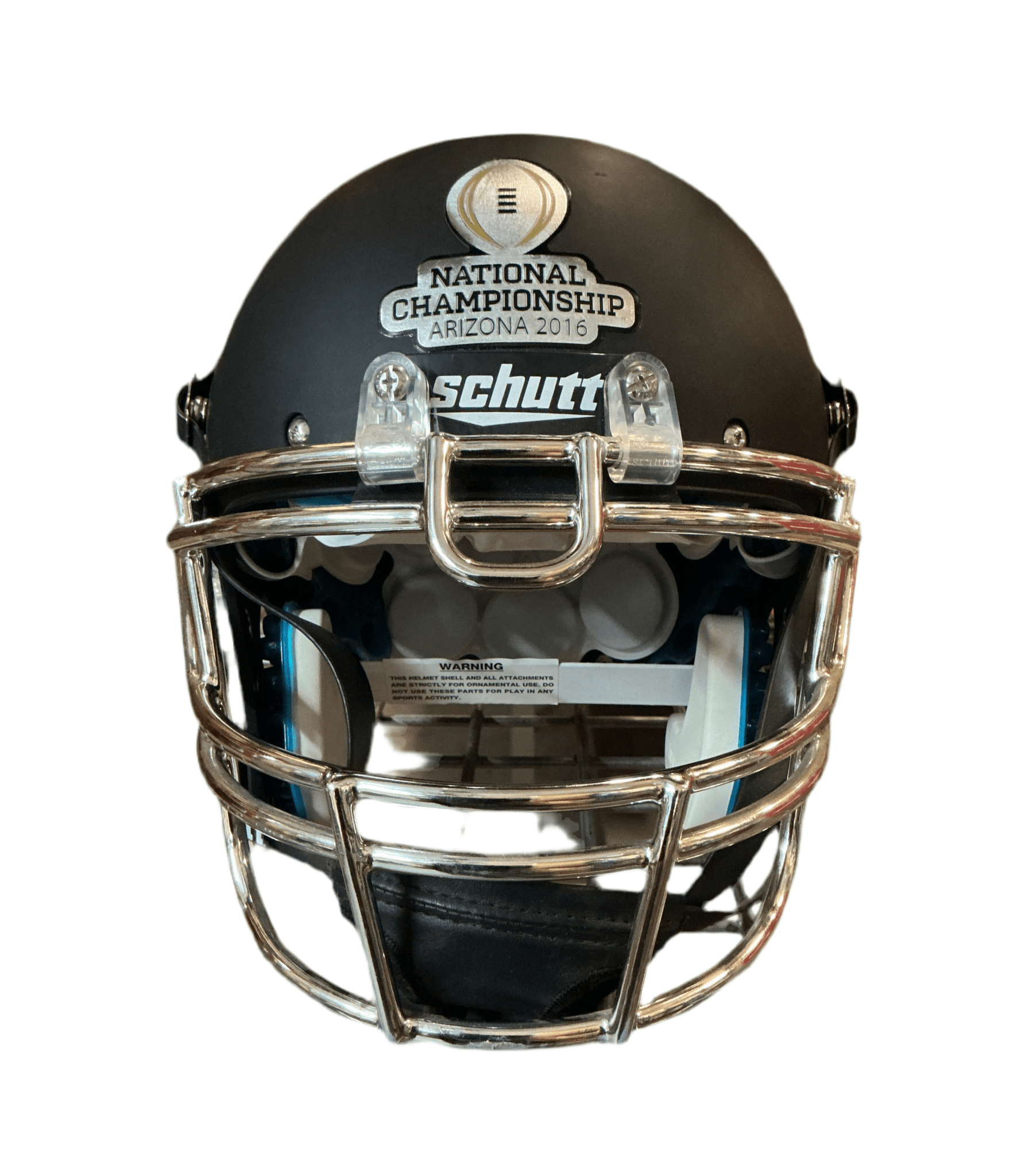 Alabama #16 2015 Champs Black Schutt NCAA College Football Authentic Full Size Helmet Alabama #16 2015 Champs Black Schutt NCAA College Football Authentic Full Size Helmet