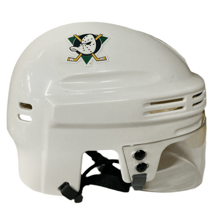 Anaheim Ducks T/B SportStar NHL Hockey Player Mini Helmet - White - GT - Wholesale.com