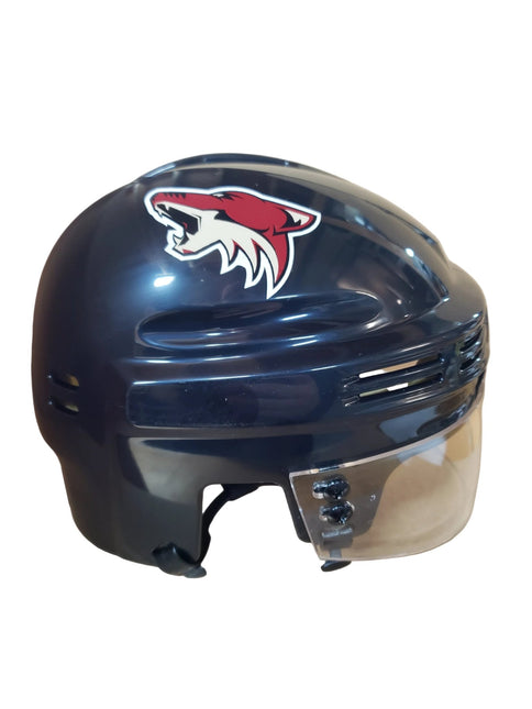 Arizona Coyotes T/B SportStar NHL Hockey Player Mini Helmet - Black - GT - Wholesale.com