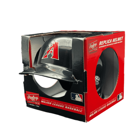 Arizona Diamondbacks Black with A Logo Rawlings MLB Mini Batting Helmet - GT - Wholesale.com