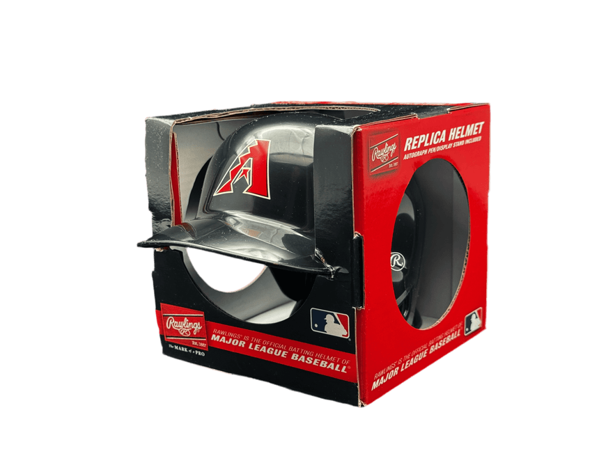 Arizona Diamondbacks Black with A Logo Rawlings MLB Mini Batting Helmet - GT - Wholesale.com