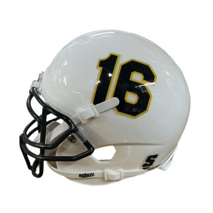 Arizona State Sun Devils 16 White Schutt NCAA Mini Authentic Helmet - GT - Wholesale.com
