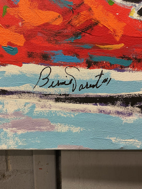 Bernie Parent Autographed Stango Painting - GT - Wholesale.com