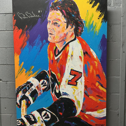 Bill Barber 1 Autographed Stango Painting - GT - Wholesale.com