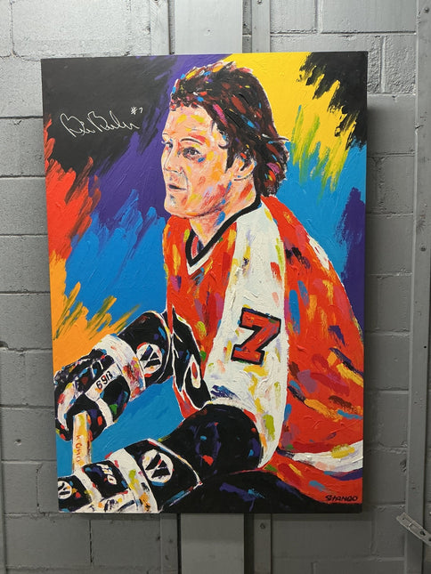 Bill Barber 1 Autographed Stango Painting - GT - Wholesale.com
