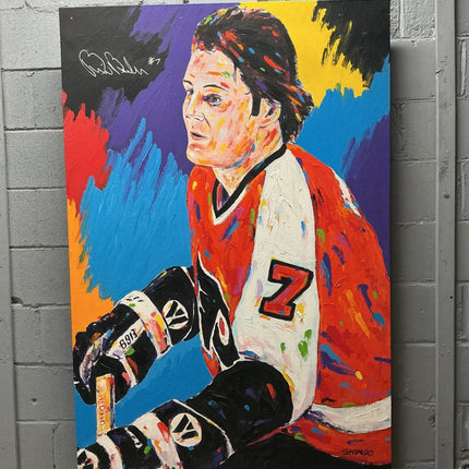 Bill Barber 2 Autographed Stango Painting - GT - Wholesale.com