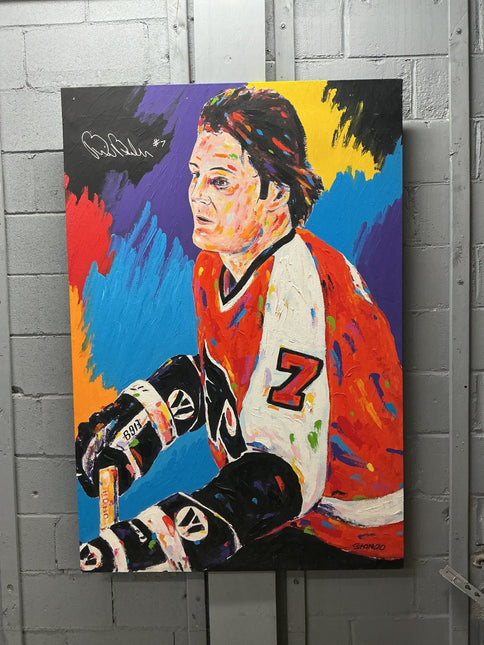Bill Barber 2 Autographed Stango Painting - GT - Wholesale.com