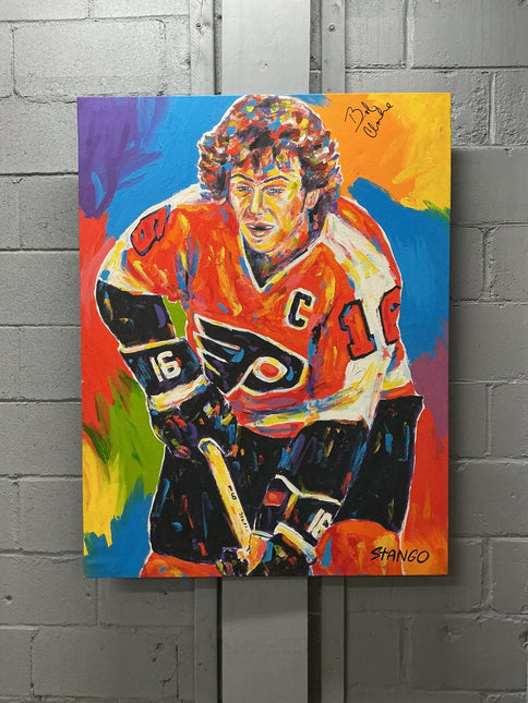 Bob Clarke Autographed Stango Painting - GT - Wholesale.com