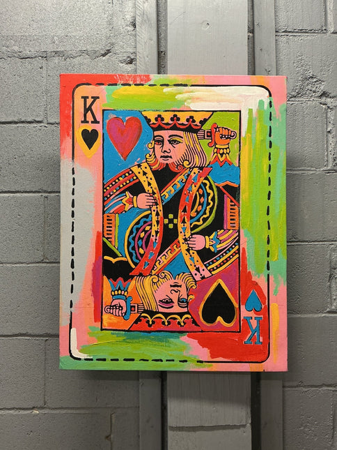 Borgata King of Hearts Stango Painting 1 - GT - Wholesale.com