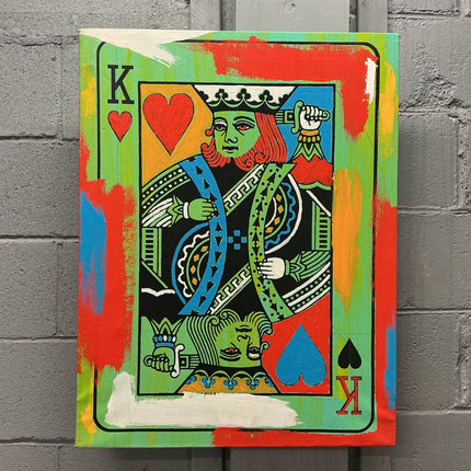 Borgata King of Hearts Stango Painting - GT - Wholesale.com