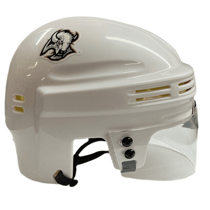 Buffalo Sabres T/B SportStar NHL Hockey Player Mini Helmet - White - GT - Wholesale.com