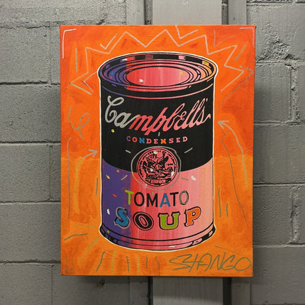 Campbell’s Tomato Soup Stango Painting - GT - Wholesale.com