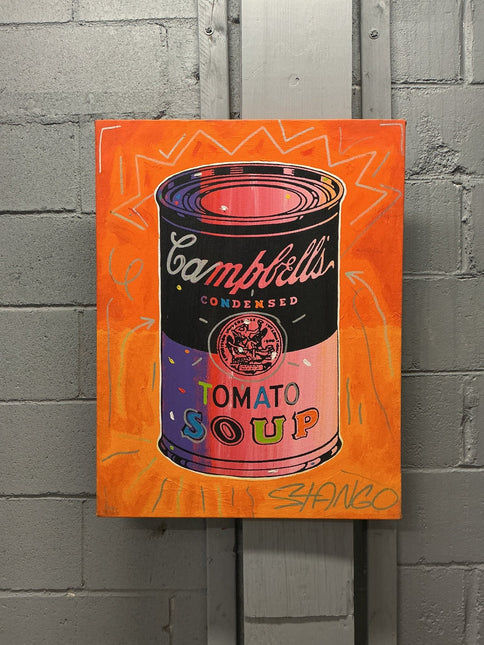 Campbell’s Tomato Soup Stango Painting - GT - Wholesale.com