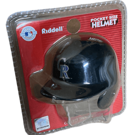 Colorado Rockies Riddell Pocket Size Helmet - GT - Wholesale.com