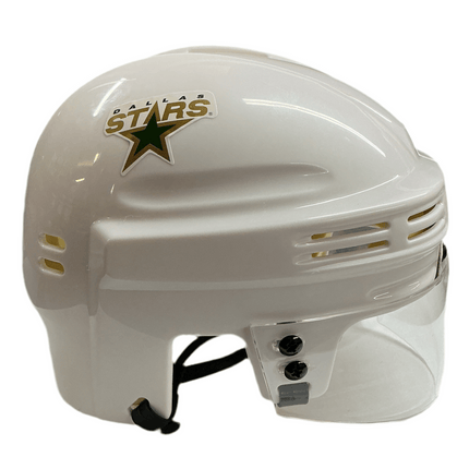 Dallas Stars T/B SportStar NHL Hockey Player Mini Helmet - White - GT - Wholesale.com