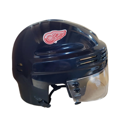 Detroit Red Wings SportStar NHL Hockey Player Mini Helmet - Black - GT - Wholesale.com