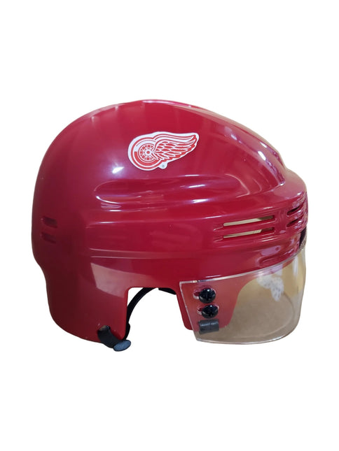 Detroit Red Wings SportStar NHL Hockey Player Mini Helmet - Red - GT - Wholesale.com