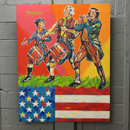 Drummers and Fifer Stango Painting - GT - Wholesale.com