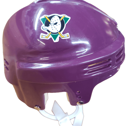 Anaheim Ducks T/B NHL Hockey Player Mini Helmet - Purple - GT - Wholesale.com
