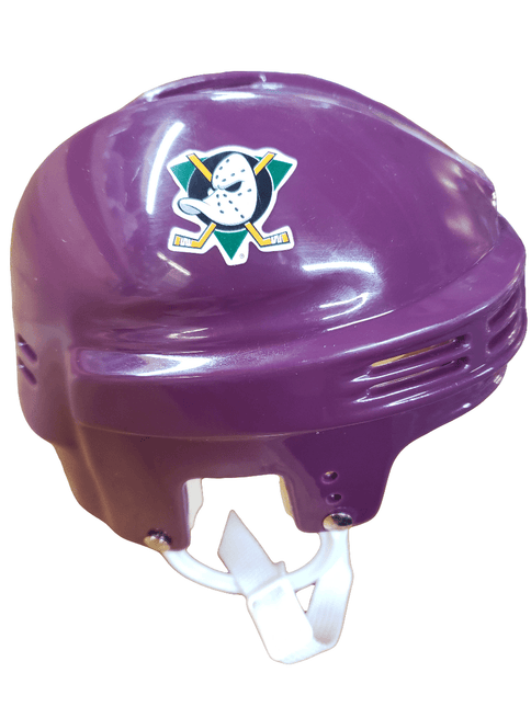 Anaheim Ducks T/B NHL Hockey Player Mini Helmet - Purple - GT - Wholesale.com