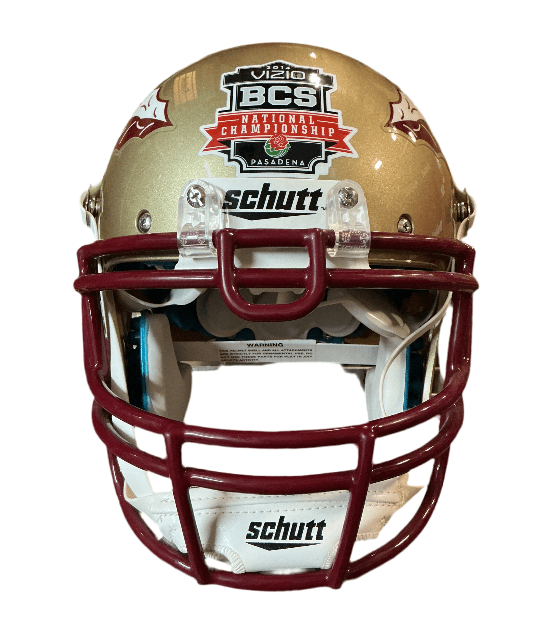 authentic fsu football helmet Florida State 2013 Champs Schutt NCAA College Football Authentic Full – GT-Wholesale.com