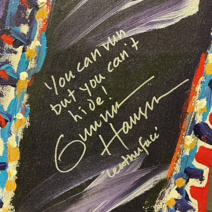 Gunnar Hansen Autographed Leatherface Stango Painting - GT - Wholesale.com