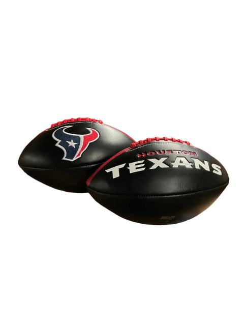 Houston Texans Rawlings Jarden Sports NFL Team Signature Autograph Black Panel Football - GT - Wholesale.com