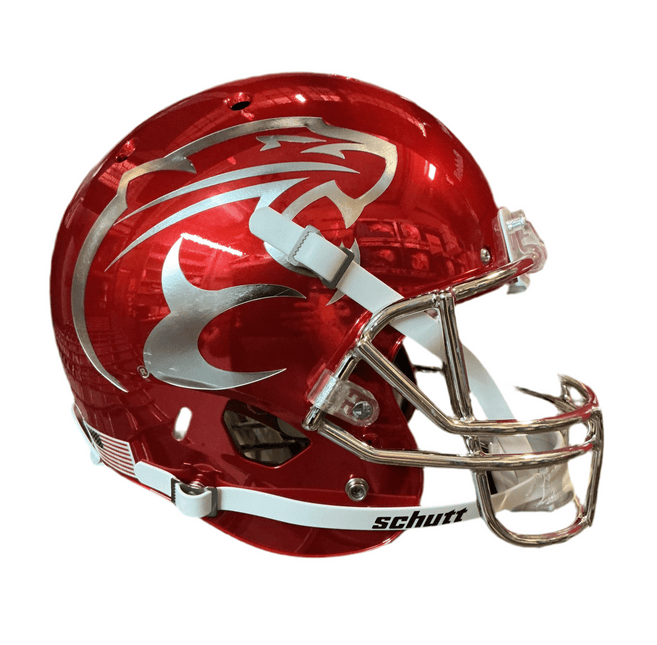 Houston Cougars Alt Red Chrome Schutt NCAA College Football Replica Full Size Helmet - GT - Wholesale.com