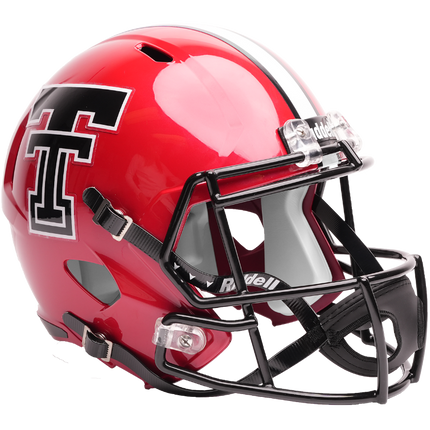 Texas Tech Red Raiders Red 2026 Riddell NCAA Authentic Speedflex Full Size Helmet