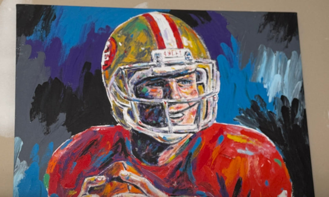 Joe Montana 3 Stango Painting - GT - Wholesale.com