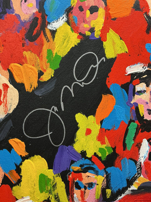 Joe Montana Autographed Stango Painting - GT - Wholesale.com