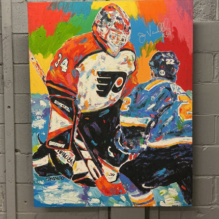 John Vanbiesbrouck Autographed Stango Painting - GT - Wholesale.com