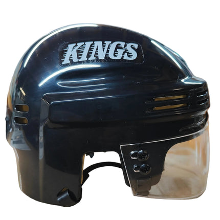 Los Angeles Kings Black SportStar NHL Hockey Player Mini Helmet - GT-Wholesale.com