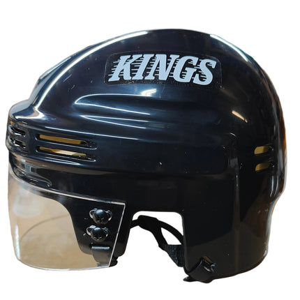 Los Angeles Kings Black SportStar NHL Hockey Player Mini Helmet - GT-Wholesale.com