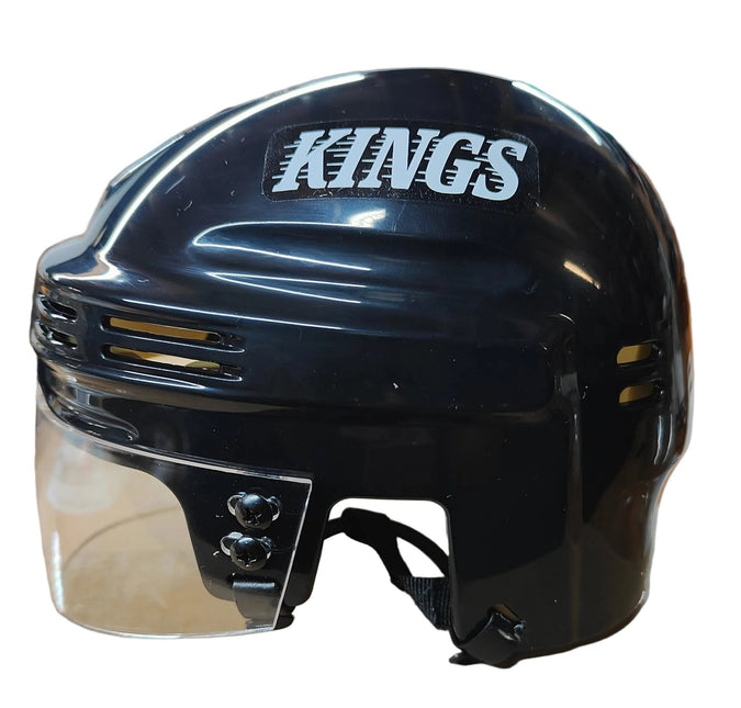 Los Angeles Kings Black SportStar NHL Hockey Player Mini Helmet - GT-Wholesale.com
