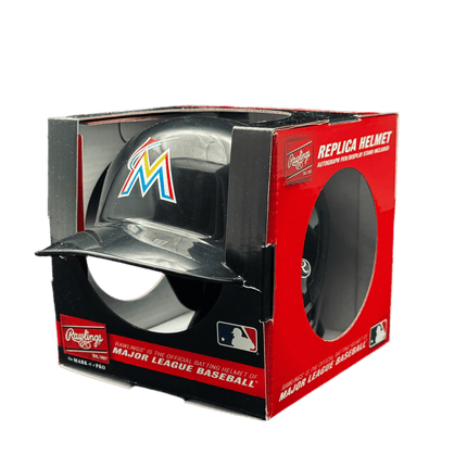 Miami Marlins Rawlings MLB Mini Batting Helmet - GT - Wholesale.com
